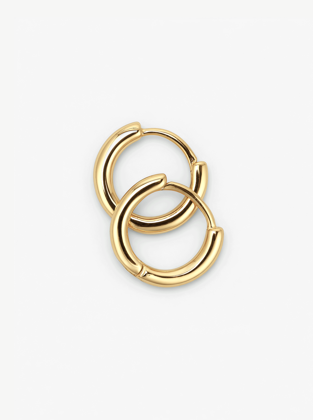 TUBE MEDIUM HUGGIE HOOPS