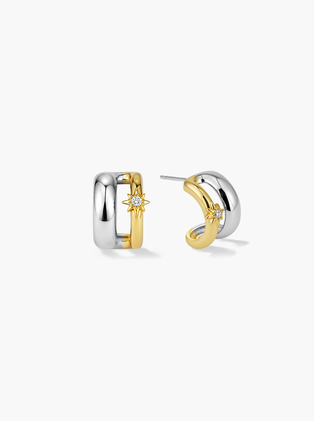 STAR RING EARRINGS