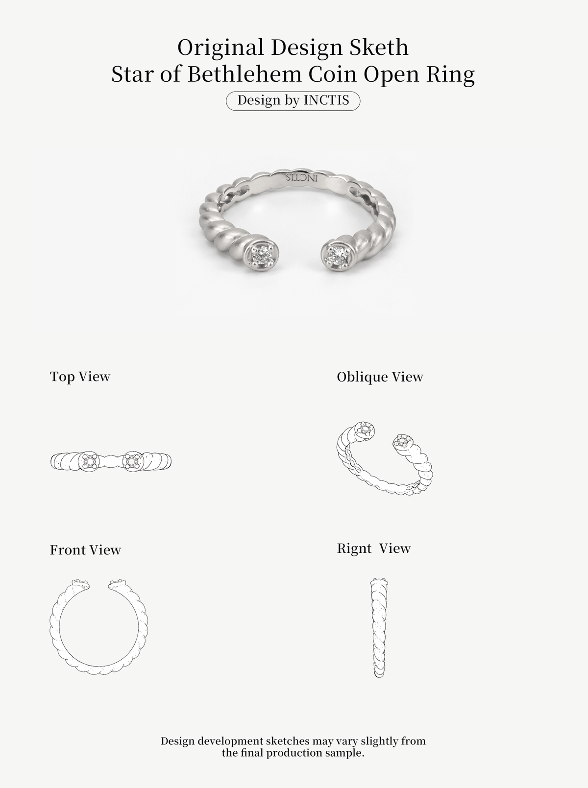 CORNUCOPIA OPEN RING