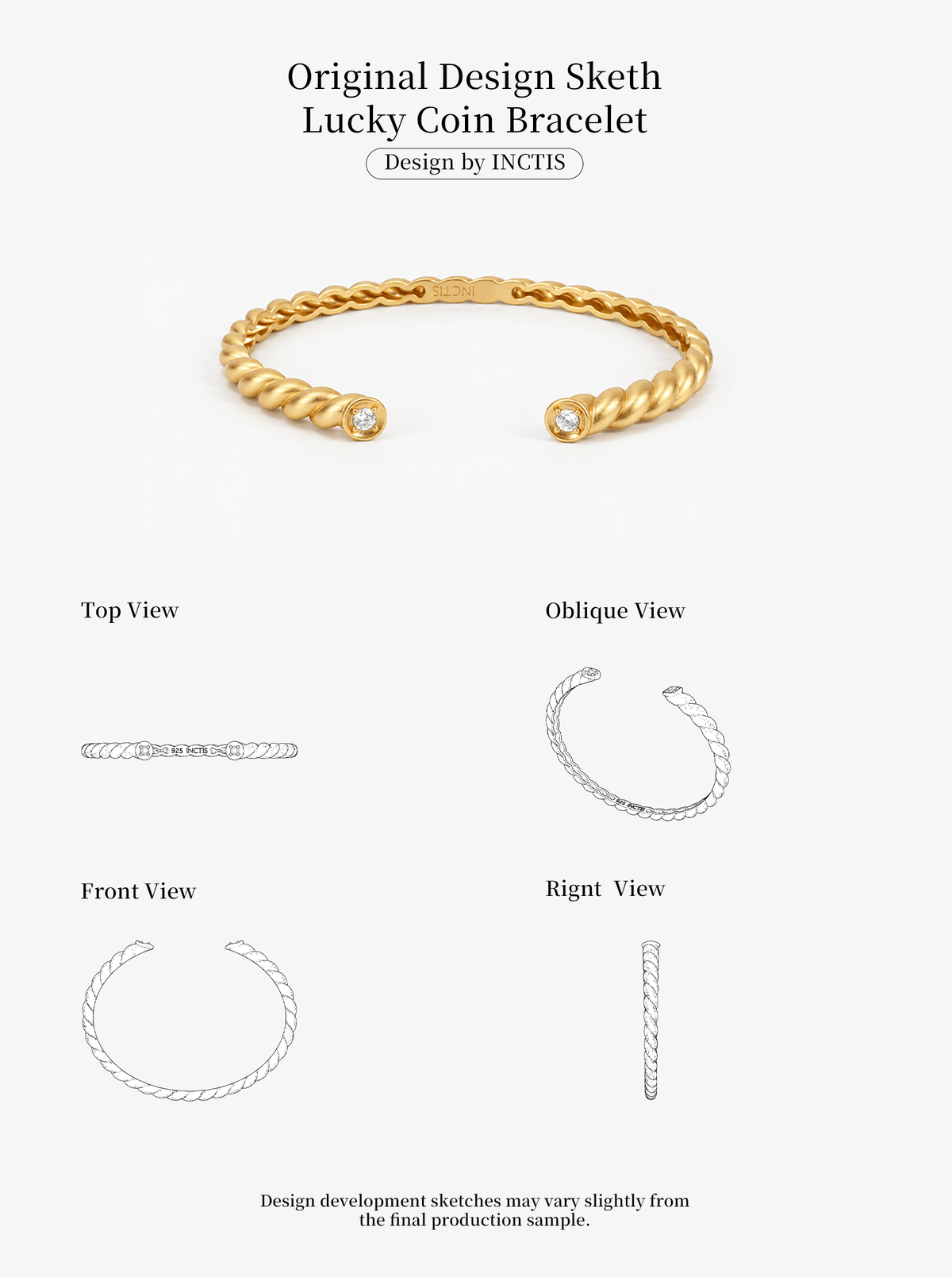 CORNUCOPIA BRACELET MANCHETTE