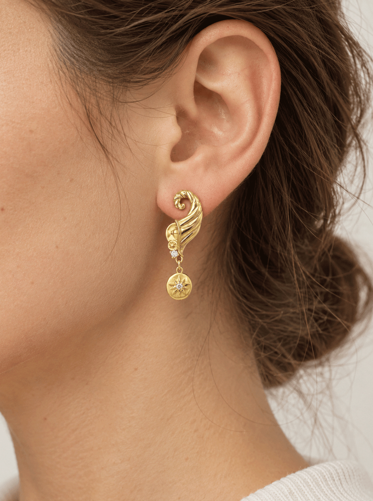 CORNUCOPIA BOUCLES D'OREILLES À PIÈCES