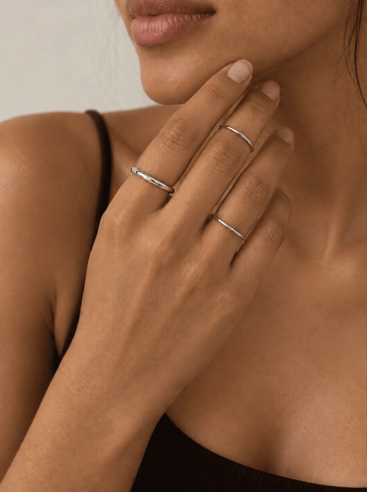PLAIN STACKER RING