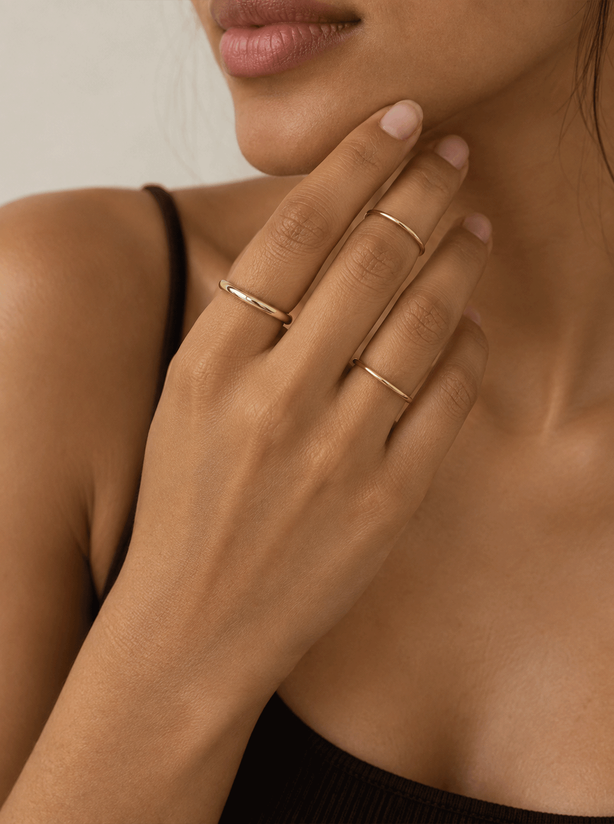 PLAIN TUBE STACKER RING